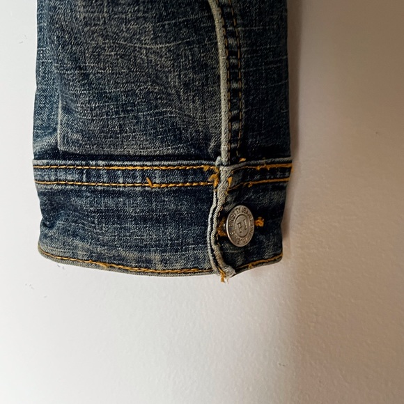 PRETTY JEANS BEST JEANS Boyfriend Jean Jacket, Size: Large(L) - Picture 5 of 8